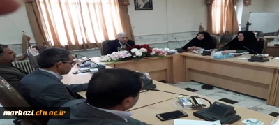 جلسه توجیهی عوامل اجرایی آزمون اصلح در دانشگاه فرهنگیان استان مرکزی برگزار شد