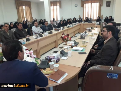 در دانشگاه فرهنگیان استان مرکزی برگزار شد.

جلسه هماهنگی برگزاری مصاحبه اختصاصی داوطلبان ورود به دانشگاه فرهنگیان 1398