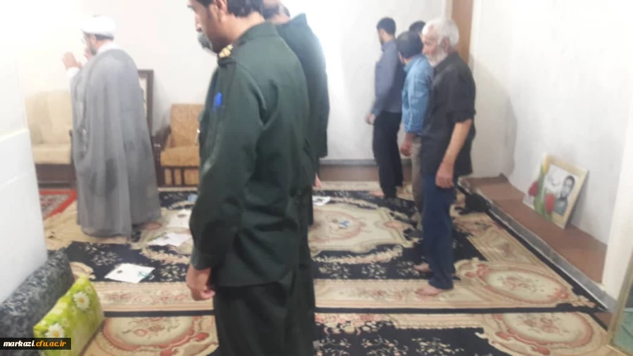 دیدار مدیر پردیس های استانی با خانواده معزز شهدای استان مرکزی 4