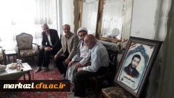 دیدار مدیر پردیس های استانی با خانواده معزز شهدای استان مرکزی 8