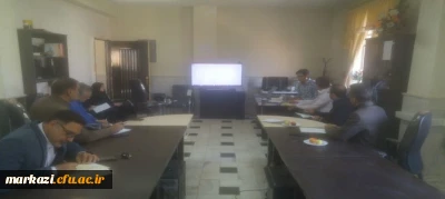 در دانشگاه فرهنگیان استان مرکزی برگزار شد

جلسه هماهنگی اساتید دروس الکترونیکی 