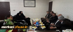 بازدید رییس و مدیر عامل مجمع خیرین از دانشگاه فرهنگیان استان مرکزی 2