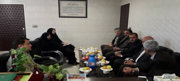 بازدید رییس و مدیر عامل مجمع خیرین از دانشگاه فرهنگیان استان مرکزی 2