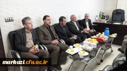 بازدید رییس و مدیر عامل مجمع خیرین از دانشگاه فرهنگیان استان مرکزی 3