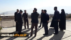بازدید رییس و مدیر عامل مجمع خیرین از دانشگاه فرهنگیان استان مرکزی 4
