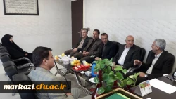 بازدید رییس و مدیر عامل مجمع خیرین از دانشگاه فرهنگیان استان مرکزی 6