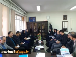 نشست «گفتگوی صنفی دانشجویان با حضور سرپرست و معاونین دانشگاه فرهنگیان» برگزار شد. 2