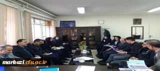 نشست «شورای صنفی دانشجویان با حضور سرپرست و معاونین دانشگاه فرهنگیان» برگزار شد