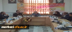 نشست سرپرستان سراهای دانشجویی دانشگاه فرهنگیان استان مرکزی برگزار شد. 2