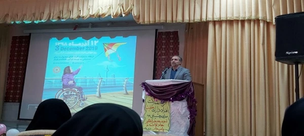 همایش بزرگداشت روز جهانی معلولان در پردیس زینب کبری برگزار شد. 2