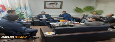 جلسه مدیرکل آموزش و پرورش و سرپرست مدیریت امور پردیس ها با مدیرکل مسکن و شهرسازی استان مرکزی