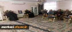 دیدار سرپرست دانشگاه فرهنگیان استان مرکزی با خانواده های معظم شهیدان انصاری 2