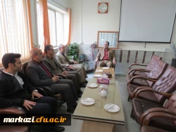 دیدار سرپرست دانشگاه فرهنگیان استان مرکزی با معاون سوادآموزی اداره کل آموزش و پرورش استان 2