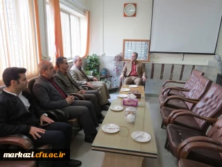 دیدار سرپرست دانشگاه فرهنگیان استان مرکزی با معاون سوادآموزی اداره کل آموزش و پرورش استان
