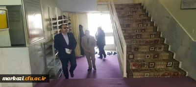 بازدید مدیرکل محترم پشتیبانی و رفاه دانشگاه فرهنگیان از پردیس های استان مرکزی