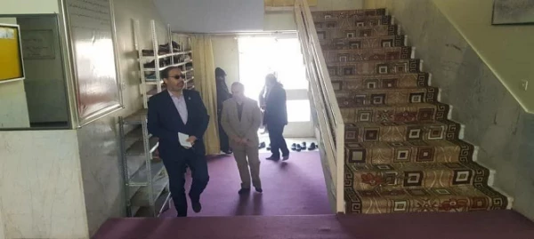 بازدید مدیرکل محترم پشتیبانی و رفاه دانشگاه فرهنگیان از پردیس های استان مرکزی 2