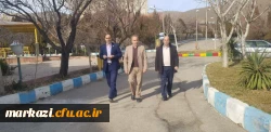 بازدید مدیرکل محترم پشتیبانی و رفاه دانشگاه فرهنگیان از پردیس های استان مرکزی 3