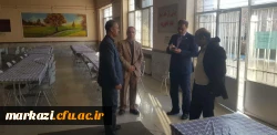 بازدید مدیرکل محترم پشتیبانی و رفاه دانشگاه فرهنگیان از پردیس های استان مرکزی 10