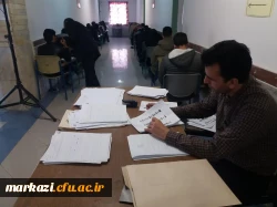 بازدید سرپرست دانشگاه فرهنگیان استان مرکزی از حوزه امتحانی 7