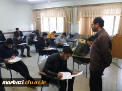 بازدید سرپرست دانشگاه فرهنگیان استان مرکزی از حوزه امتحانی 10