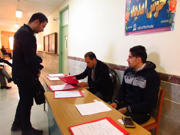 بازدید مدیر کل آموزش و پرورش استان از روند مصاحبه پذیرفته شدگان استخدام پیمانی ماده 28 در پردیس شهید باهنر 11