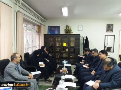 برگزاری دومین جلسه کارشناس مسئولان پردیس های استان مرکزی