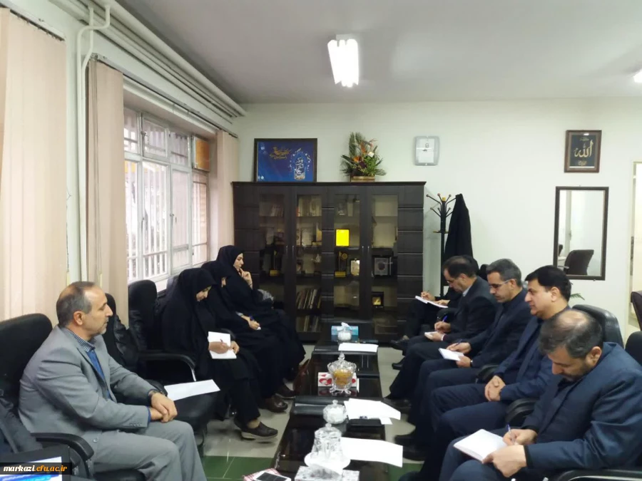 برگزاری دومین جلسه کارشناس مسئولان پردیس های استان مرکزی 2