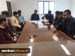 نشست توجیهی دانشجویان داوطلب کار دانشجویی
 2
