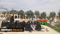 تجدید میثاق دانشجویان پردیس زینب کبری (س) با شهدای هشت سال دفاع مقدس و مدافعین حرم
 4