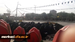 تجدید میثاق دانشجویان پردیس زینب کبری (س) با شهدای هشت سال دفاع مقدس و مدافعین حرم
 6