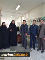 بازدید مسئولین پردیس شهید باهنر از فرایند برگزاری مصاحبه داوطلبین ورود به دانشگاه فرهنگیان در پردیس زینب کبری (س) استان مرکزی.
 2