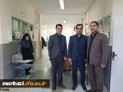 بازدید مسئولین پردیس شهید باهنر از فرایند برگزاری مصاحبه داوطلبین ورود به دانشگاه فرهنگیان در پردیس زینب کبری (س) استان مرکزی.
 3