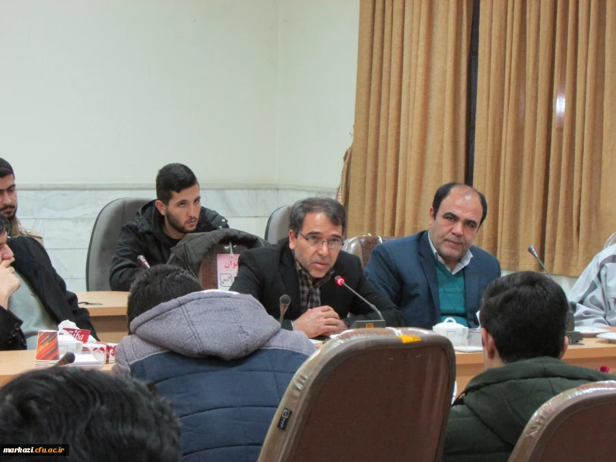 تلاش حوزه ی دانشجویی ایجاد یک وضعیت نسبتا مطلوب برای دانشجویان است 7