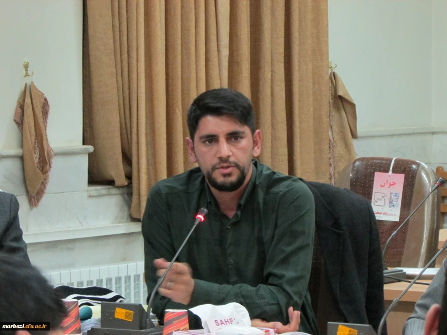 تلاش حوزه ی دانشجویی ایجاد یک وضعیت نسبتا مطلوب برای دانشجویان است 8