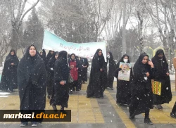 حضور دانشجویان خواهر در راهپیمایی ۲۲ بهمن  2