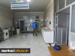 خوابگاه ها و فضاهای پردیس های دانشگاه فرهنگیان استان مرکزی پاکسازی و ضدعفونی شد 7