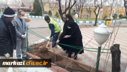 برگزاری مراسم روز درختکاری در دانشگاه فرهنگیان استان مرکزی
 4