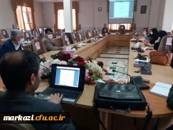 جلسه ی بررسی محتوای الکترونیکی تولید شده توسط اساتید 3