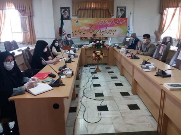 جلسه ی بررسی محتوای الکترونیکی تولید شده توسط اساتید 4