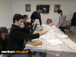 راه اندازی کارگاه تولید دستکش یکبار مصرف بهداشتی در پردیس شهید باهنر  4