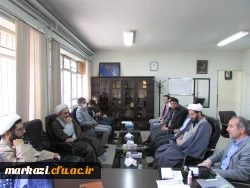  دیدار مسئول دفتر نهاد رهبری دانشگاه های استان مرکزی با سرپرست دانشگاه فرهنگیان استان  3
