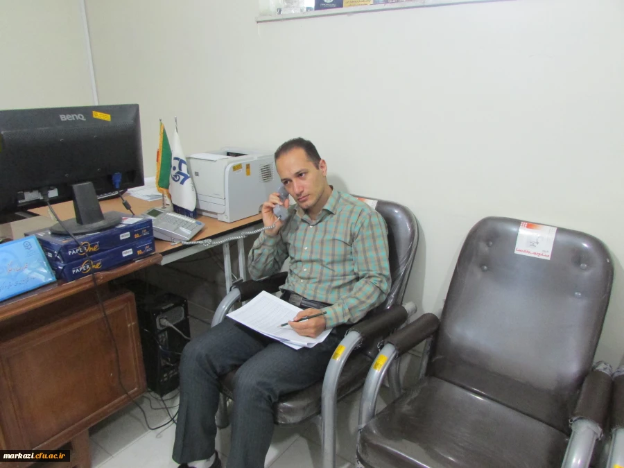 ارتباط تلفنی با دانشجویان دانشگاه فرهنگیان استان مرکزی 4