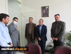 دیدارسرپرست دانشگاه فرهنگیان استان مرکزی  بامدیرکل آموزش و پرورش استان 6