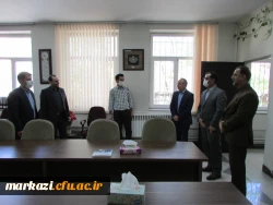 دیدارسرپرست دانشگاه فرهنگیان استان مرکزی  بامدیرکل آموزش و پرورش استان 7