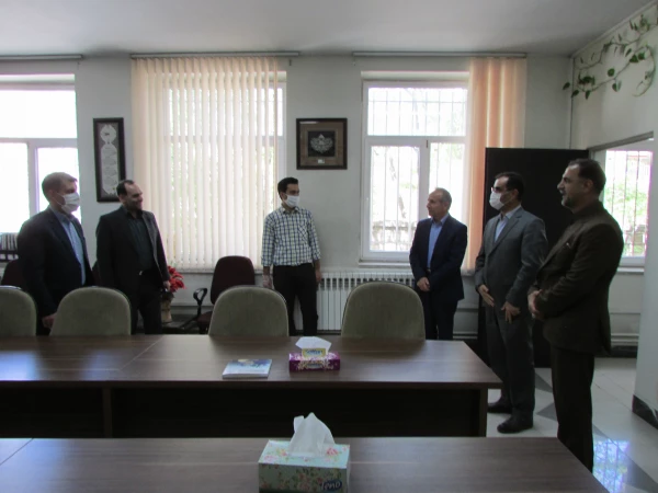 دیدارسرپرست دانشگاه فرهنگیان استان مرکزی  بامدیرکل آموزش و پرورش استان 7