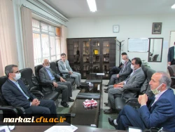 دیدار سرپرست دانشگاه فرهنگیان استان مرکزی با استاد پیشکسوت روش تدریس  2