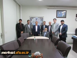 دیدار سرپرست دانشگاه فرهنگیان استان مرکزی با استاد پیشکسوت روش تدریس  3