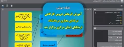 آموزش اثر بخش دروس کارگاهی در فضای مجازی برگزار شد 2