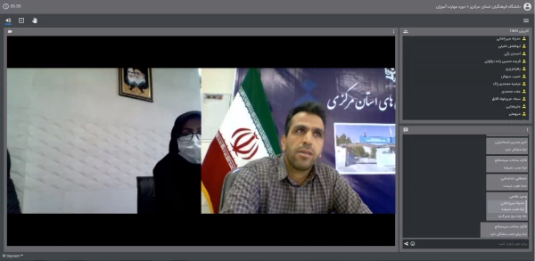 جلسه توجیهی مهارت آموزان ماده 28 در فضای مجازی در دانشگاه فرهنگیان استان مرکزی برگزار شد 7