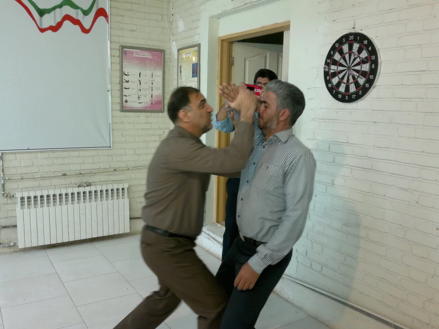 کلاس دفاع شخصی برای نیروهای حفاظت فیزیکی پردیس های دانشگاه فرهنگیان استان مرکزی  3